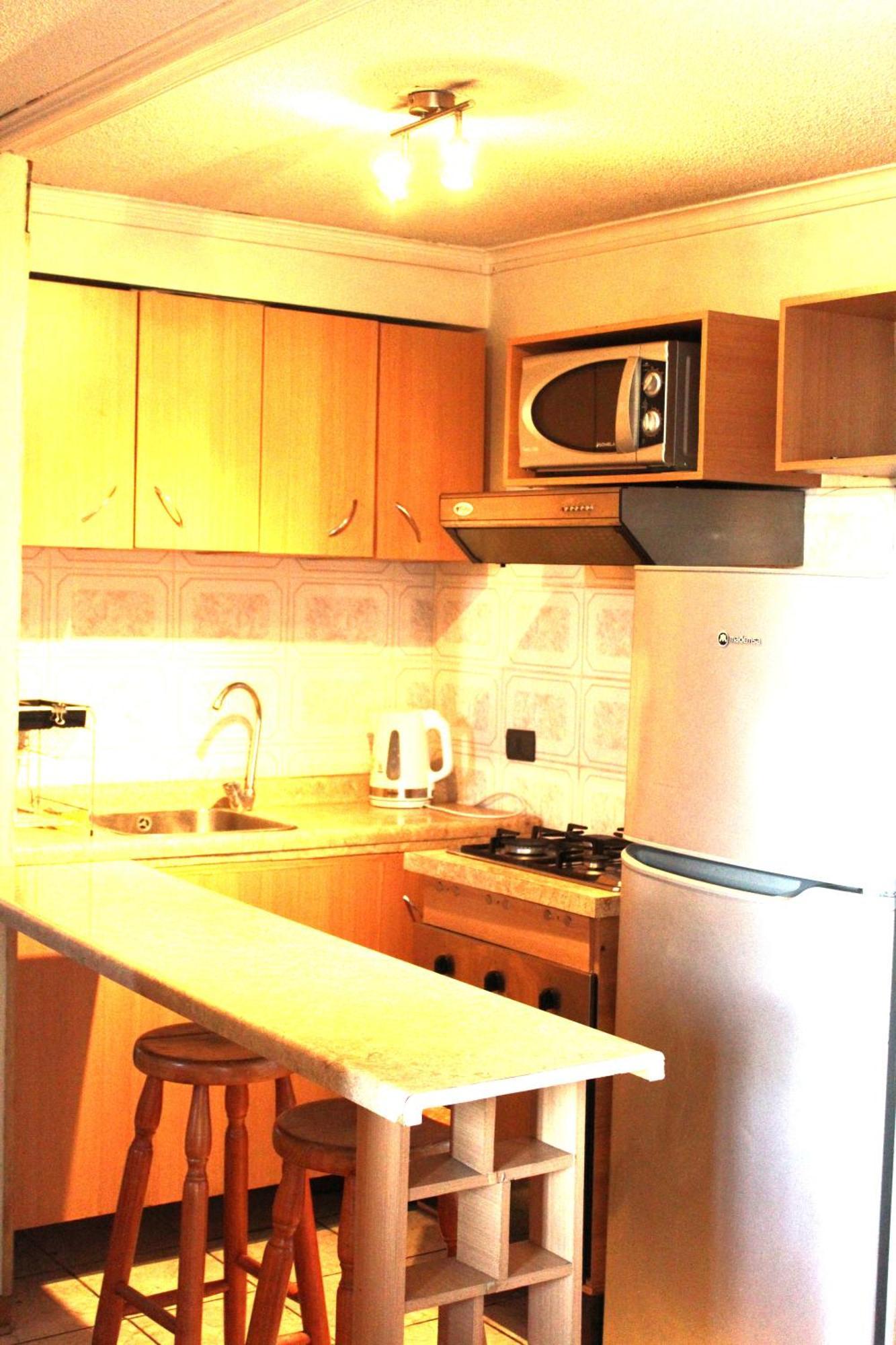 Gran Departamento Amoblado A Pasos Del Movistar Arena, Ubicado En Nataniel Cox Apartment